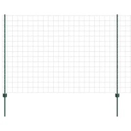 ogrodzenie-z-slupkami-zielony-1-6-x-10-m-stal