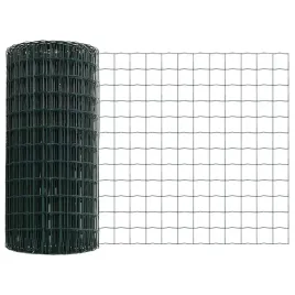 ogrodzenie-z-slupkami-zielony-0-6-x-10-m-stal