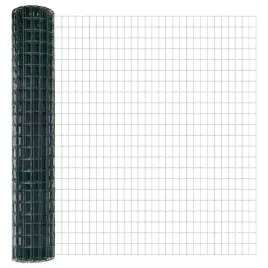 ogrodzenie-z-slupkami-zielony-1-5-x-10-m-stal