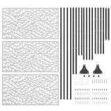 ekran-prywatnosci-szary-stal-producent-vidaxl