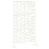 ekran-prywatnosci-bialy-stal-rodzaj-panel
