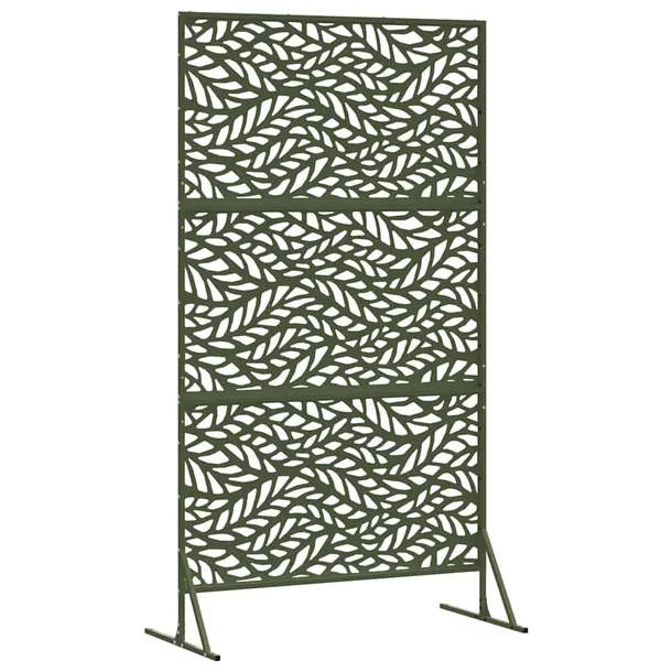 ekran-prywatnosci-oliwkowy-stal-rodzaj-panel
