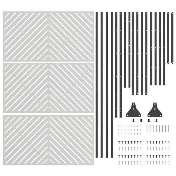 ekran-prywatnosci-szary-stal-producent-vidaxl