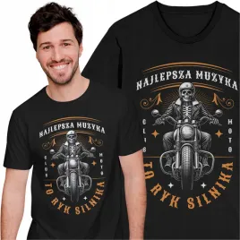 koszulka-meska-z-nadrukiem-dla-motocyklisty-na-motor-szkielet-motocykl