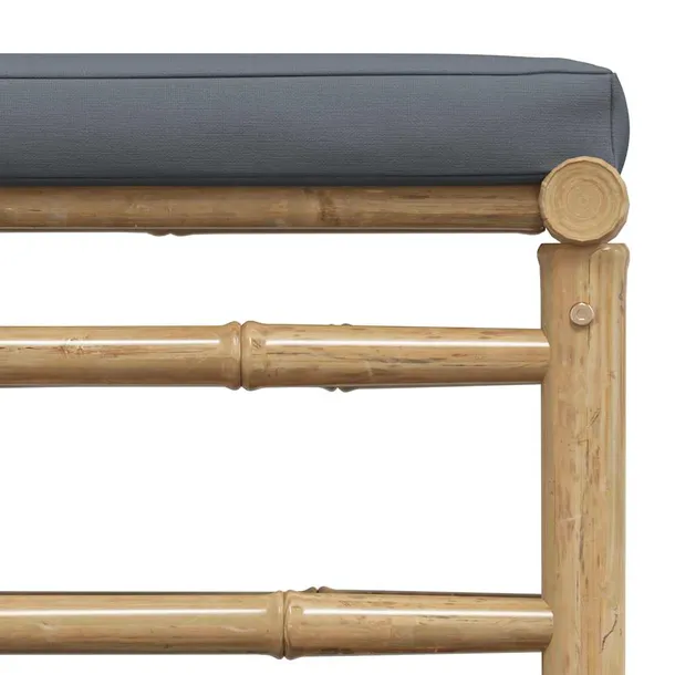 podnozek-ogrodowy-ciemnoszara-poduszka-bambus-stan-nowy
