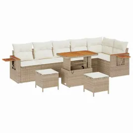 zestaw-sof-na-ogrod-z-poduszka-9-pcs-bezowy-polirattan