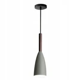 lampa-wiszaca-led-e27-abazur-nowoczesna-szara