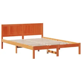 ramka-lozka-brazowy-150-x-200-cm-lite-drewno-sosnowe