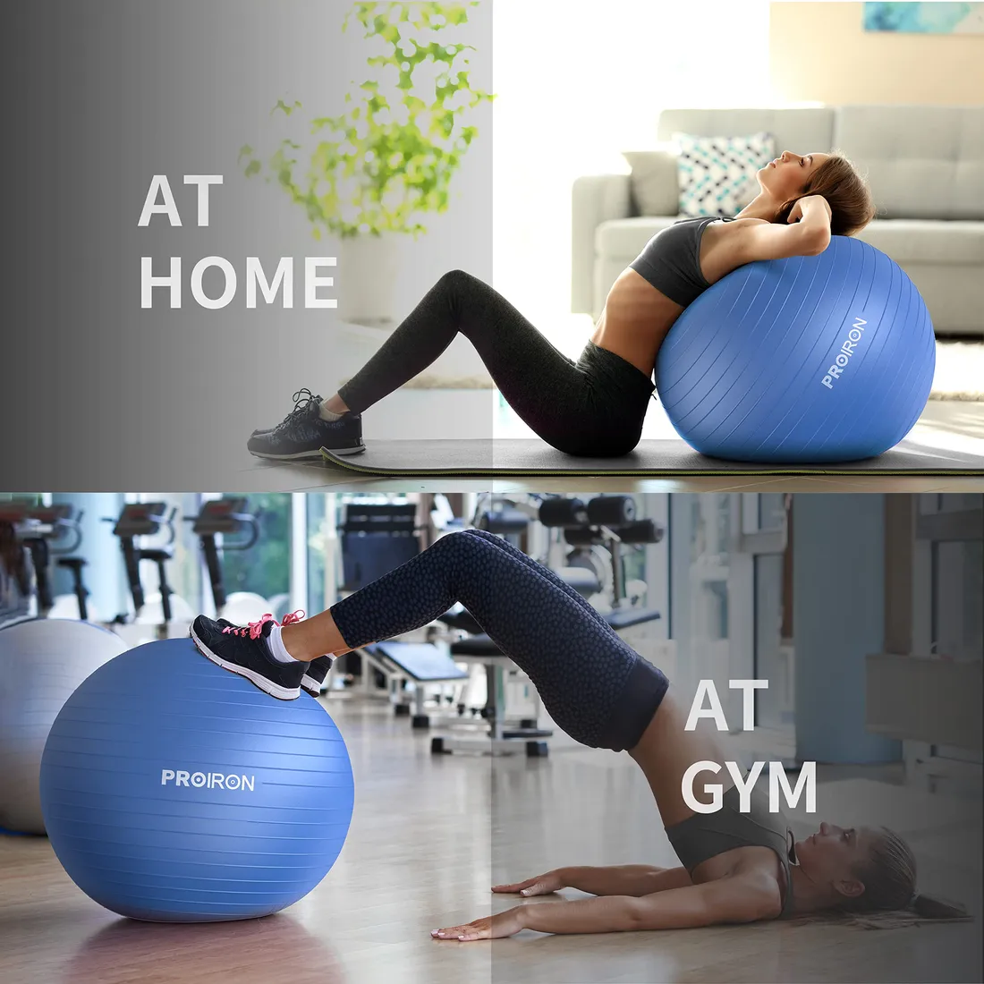 pilka-do-pilates-65cm-proiron-niebieski-stan-nowy