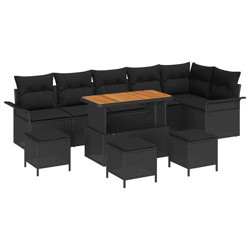 zestaw-sof-na-ogrod-10-pcs-czarny-polirattan
