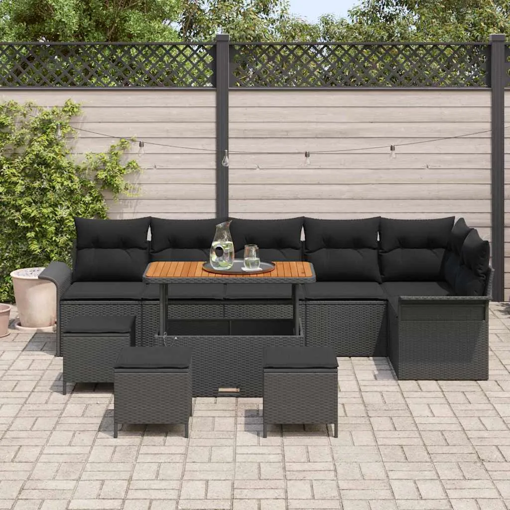 zestaw-sof-na-ogrod-10-pcs-czarny-polirattan-stan-nowy
