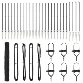 ogrodzenie-z-slupkami-szary-1-2-x-50-m-stal-pokryta-pcv