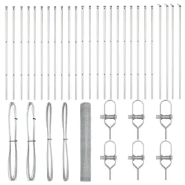 ogrodzenie-z-slupkami-srebrny-1-4-x-50-m-stal-pokryta-pcv