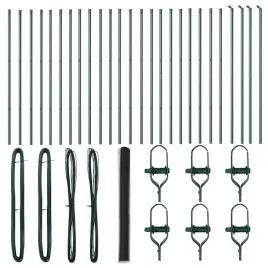 ogrodzenie-z-slupkami-szary-1-5-x-50-m-stal-pokryta-pcv