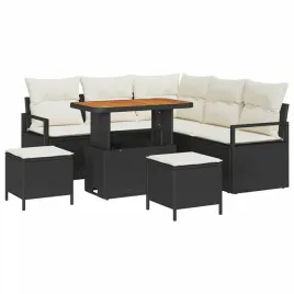 zestaw-sof-na-ogrod-z-poduszka-8-pcs-czarny-polirattan