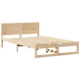 ramka-lozka-brazowy-140-x-190-cm-lite-drewno-sosnowe
