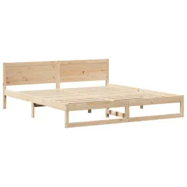 ramka-lozka-brazowy-200-x-200-cm-lite-drewno-sosnowe