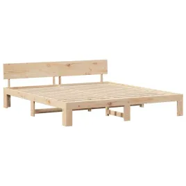 ramka-lozka-brazowy-200-x-200-cm-lite-drewno-sosnowe
