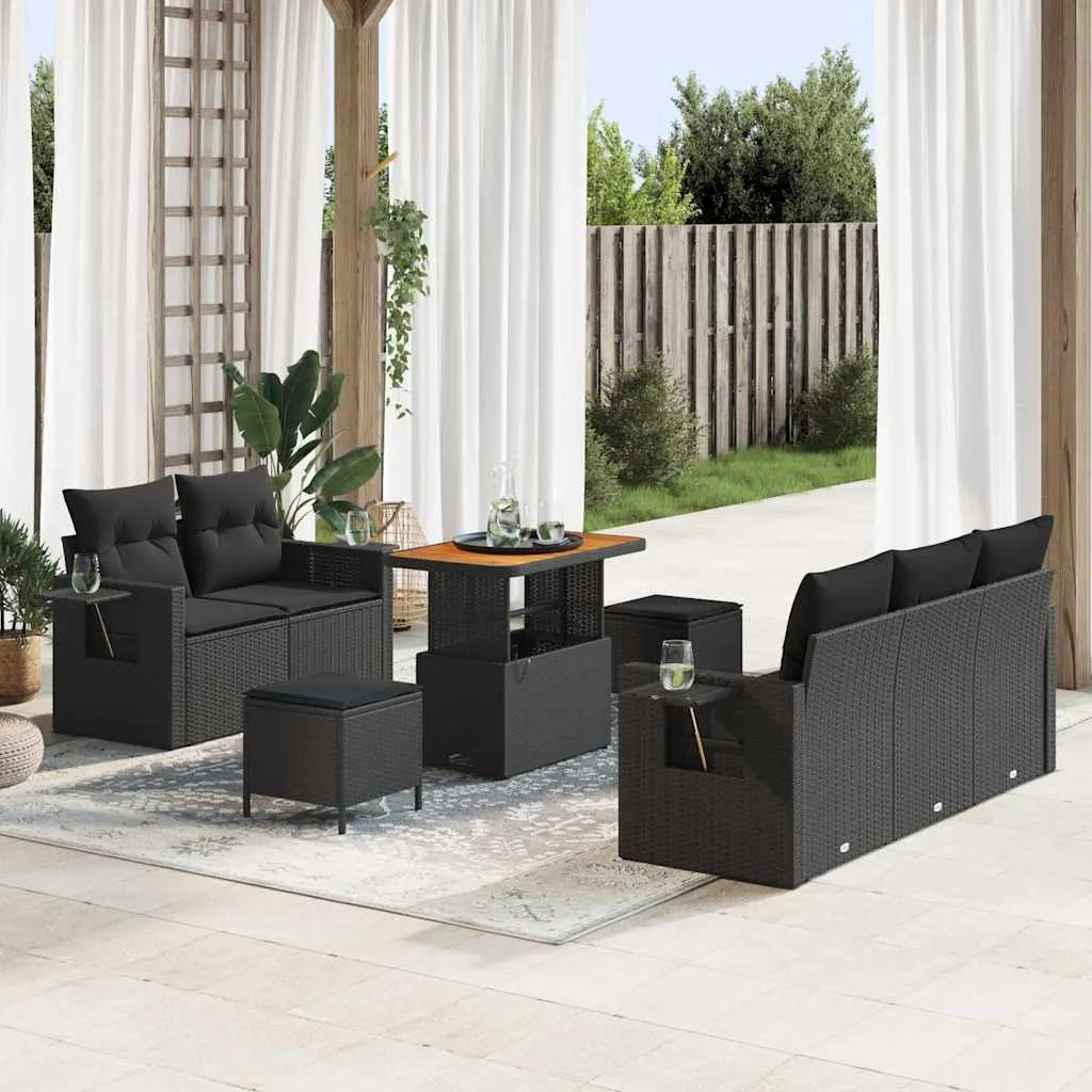 zestaw-sof-na-ogrod-8-pcs-czarny-polirattan