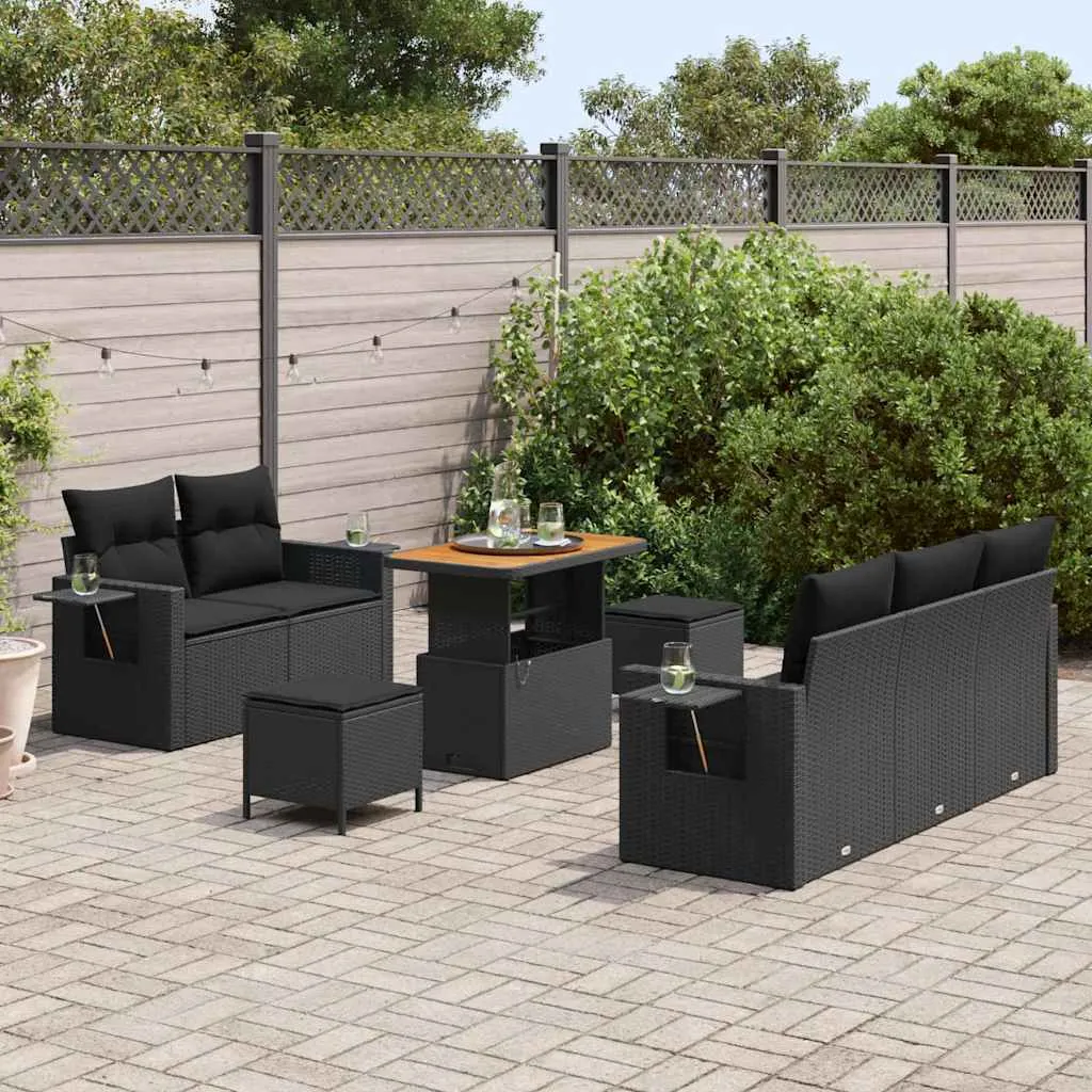 zestaw-sof-na-ogrod-8-pcs-czarny-polirattan-stan-nowy