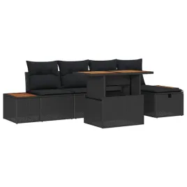 zestaw-sof-na-ogrod-z-poduszka-6-pcs-czarny-polirattan