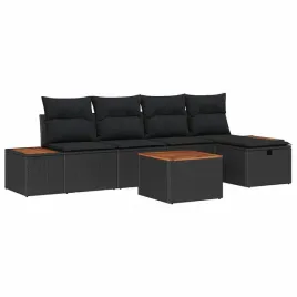 zestaw-sof-na-ogrod-z-poduszka-6-pcs-czarny-polirattan