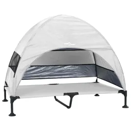 podnozka-dla-psa-srebrnoszary-127-x-81-x-108-cm-tkanina-i-stal