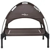 legowisko-dla-psa-brazowy-m-stal-ksztalt-prostokatne