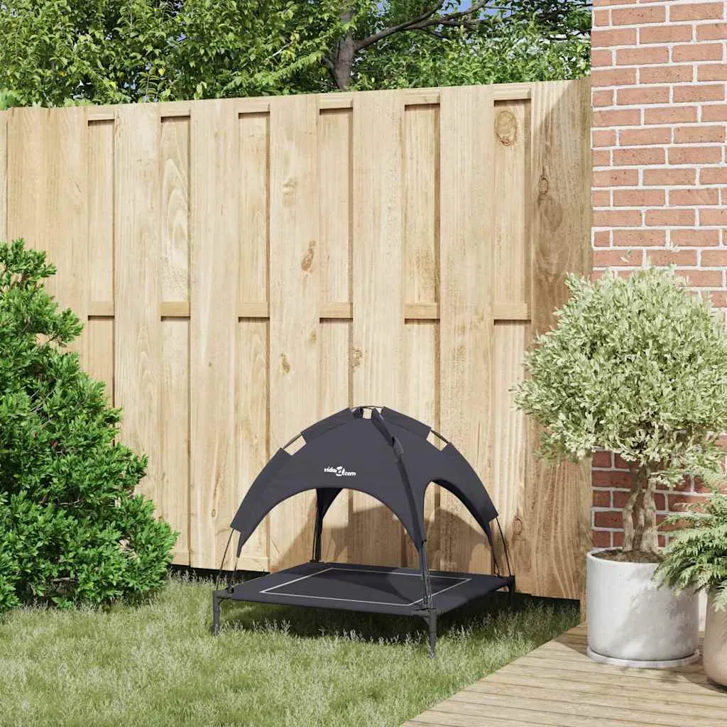 legowisko-dla-psa-czarny-m-stal-stan-nowy