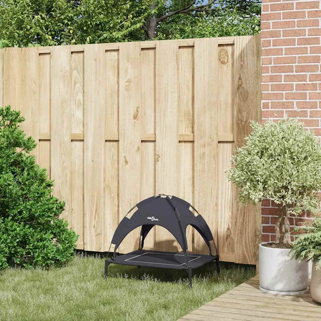 legowisko-dla-psa-czarny-s-stal-stan-nowy