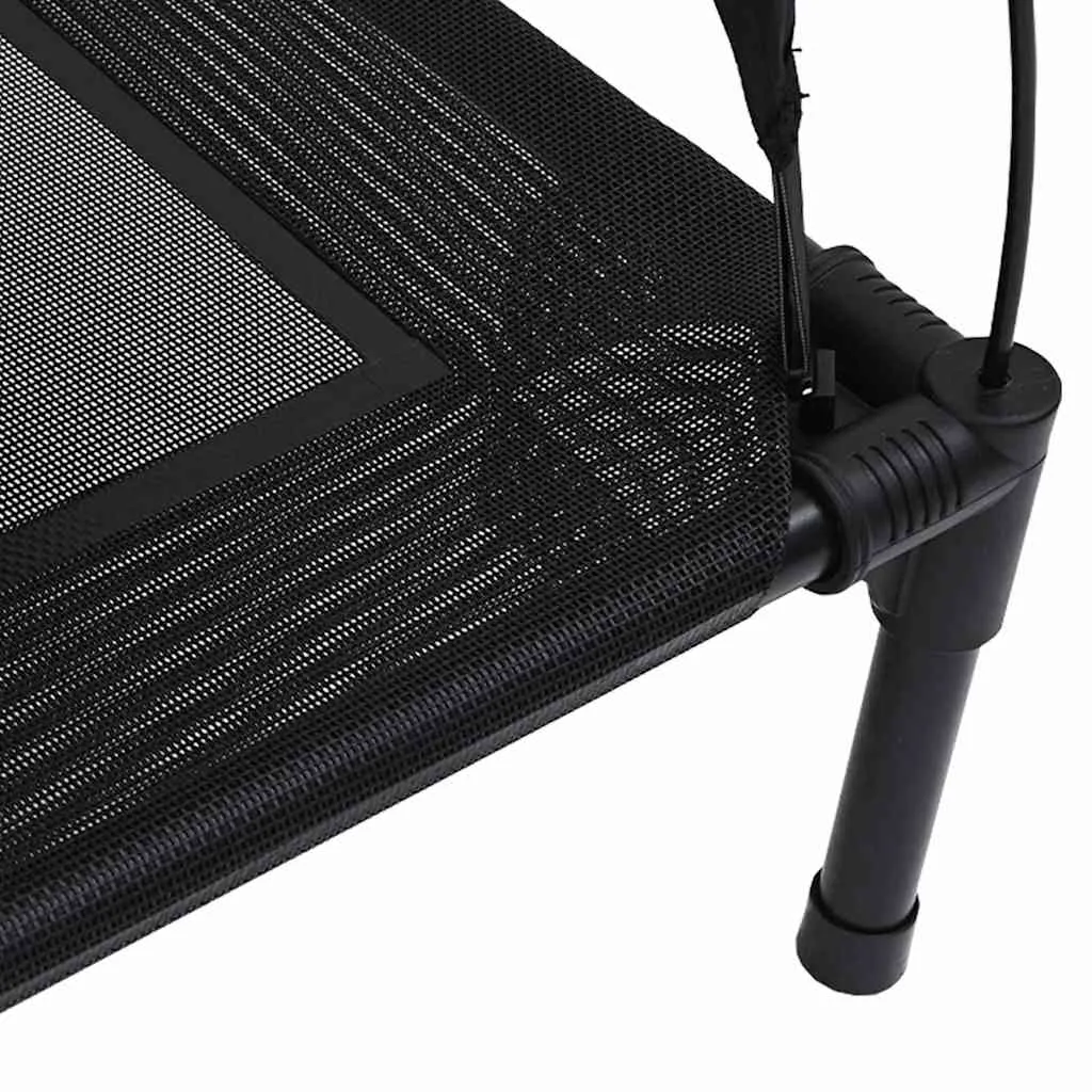 legowisko-dla-psa-czarny-s-stal