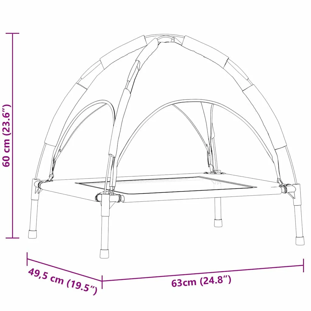 legowisko-dla-psa-czarny-s-stal