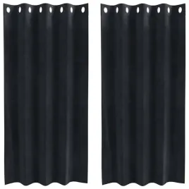 zaslony-z-zaslonami-2-pcs-czarny-140-x-175-cm-aksamit