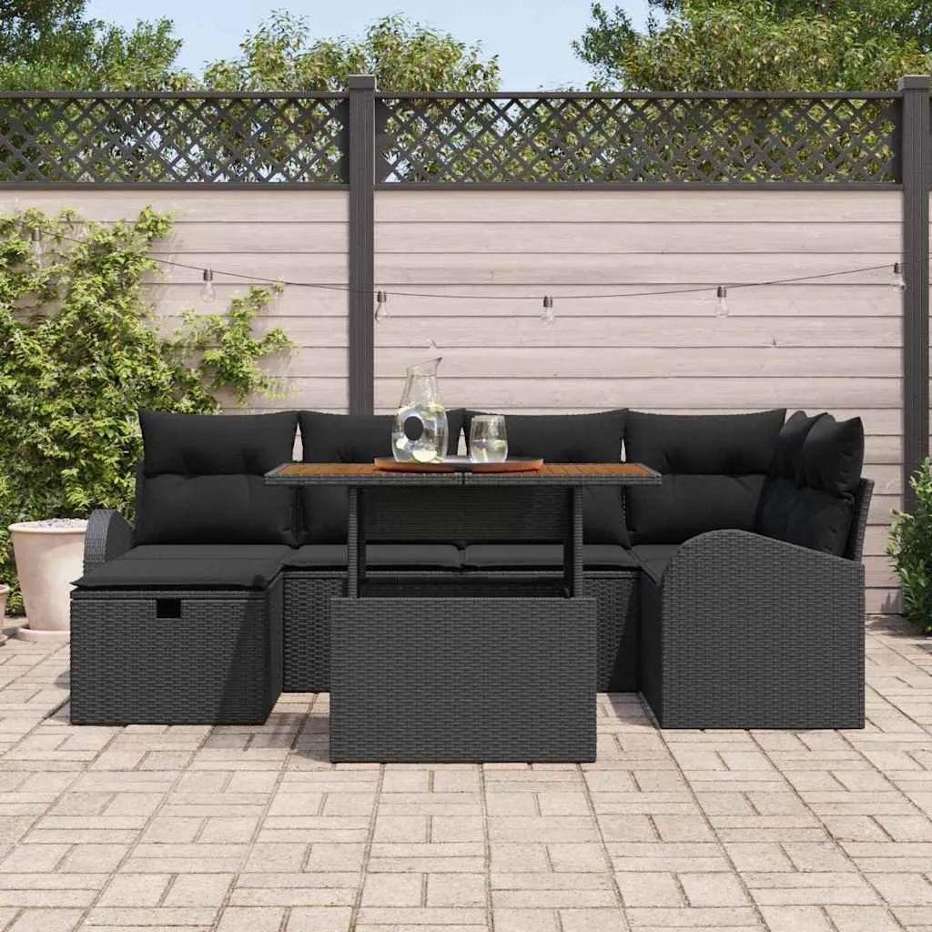 zestaw-sof-na-ogrod-7-pcs-czarny-polirattan-stan-nowy