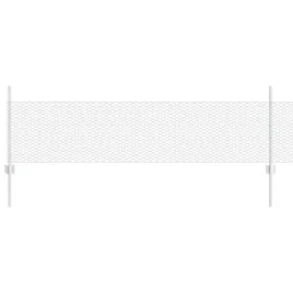 ogrodzenie-z-slupkami-srebrny-05-x-25-m-stal