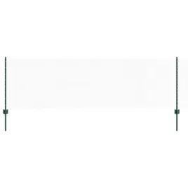 ogrodzenie-z-slupkami-zielony-0-8-x-10-m-stal