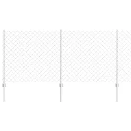 ogrodzenie-z-slupkami-srebrny-1-x-25-m-stal