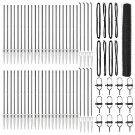 ogrodzenie-z-slupkami-szary-1-4-x-100-m-stal-pokryta-pcv