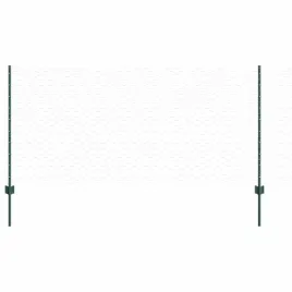 ogrodzenie-z-slupkami-zielony-1-x-100-m-stal