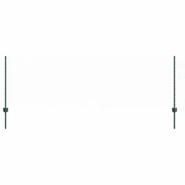 ogrodzenie-z-slupkami-zielony-0-8-x-100-m-stal