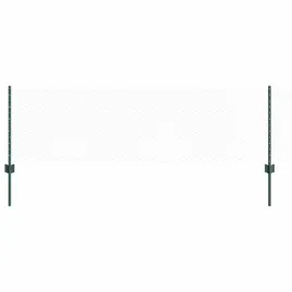 ogrodzenie-z-slupkami-zielony-0-6-x-100-m-stal