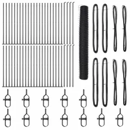 ogrodzenie-z-slupkami-szary-1-2-x-100-m-stal-pokryta-pcv