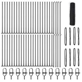 ogrodzenie-z-slupkami-szary-0-4-x-100-m-stal-pokryta-pcv