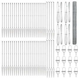 ogrodzenie-z-slupkami-srebrny-1-5-x-100-m-stal-pokryta-pcv