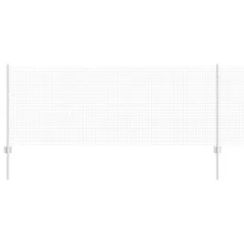 ogrodzenie-z-slupkami-srebrny-0-8-x-100-m-stal