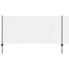 ogrodzenie-z-slupkami-zielony-1-x-50-m-stal