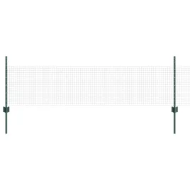ogrodzenie-z-slupkami-zielony-05-x-50-m-stal
