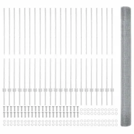 ogrodzenie-z-slupkami-srebrny-1-4-x-50-m-stal