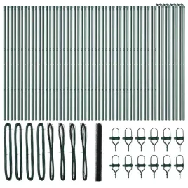 ogrodzenie-z-slupkami-zielony-1-5-x-100-m-stal-pokryta-pcv
