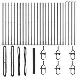 ogrodzenie-z-slupkami-szary-1-4-x-50-m-stal-pokryta-pcv